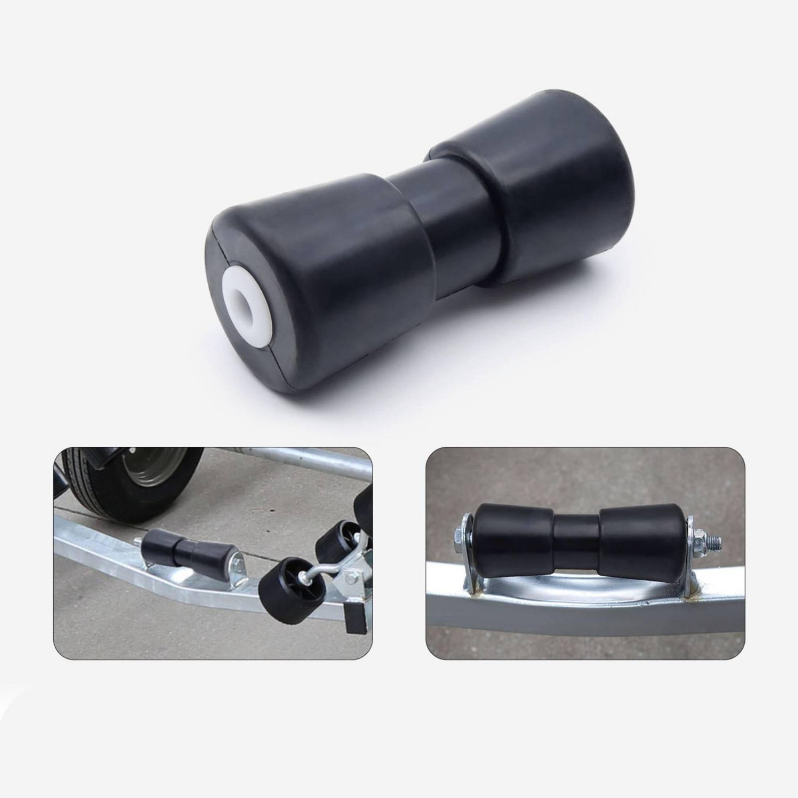 Hardware - Bootsrollenlager: Schmal zugeschnittenes, zylindrisches Rollenlager mit