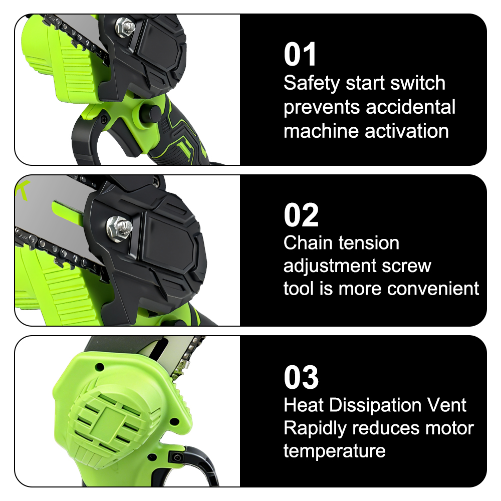 Tragbare 6-Zoll-Mini-Elektroke – Mini Electric Chainsaw 6 Inch Bewertung und Preis