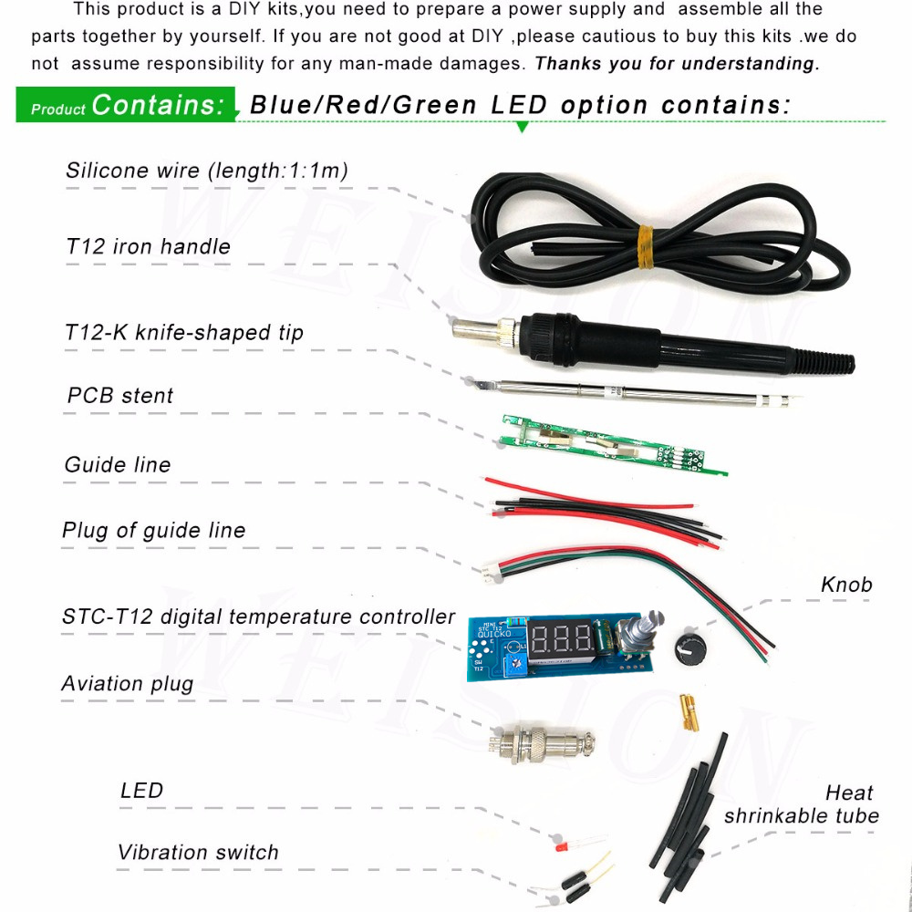 STC-T12 Lötkolben DIY-Kits/Uni – Digital Soldering Station T12 Bewertung und Preis